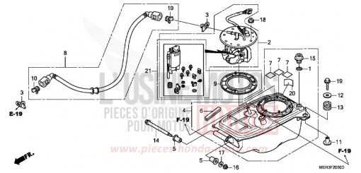 POMPE A CARBURANT NSA700A9 de 2009
